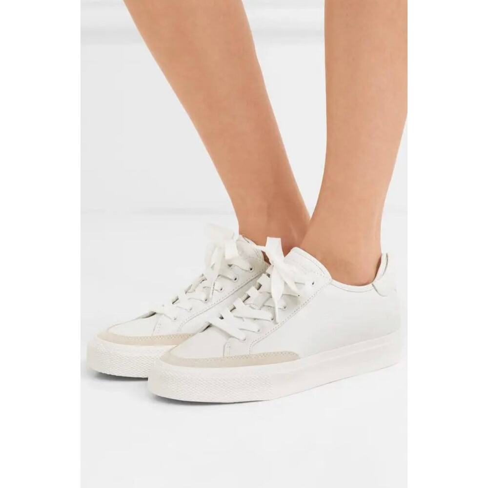 Rag & Bone Army Low-Top Leather Sneakers - Picture 11 of 11